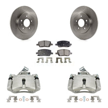 Load image into Gallery viewer, Rear Brake Rotors Ceramic Pad Kit With Calipers For Chevrolet Uplander Pontiac Montana