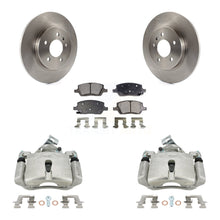 Load image into Gallery viewer, Rear Brake Rotors Ceramic Pad Kit With Calipers For Chevrolet Uplander Pontiac Montana