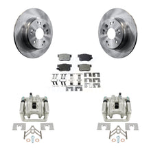 Load image into Gallery viewer, Rear Disc Brake Rotors And Ceramic Pads Kit With Calipers For Acura TL Honda Element