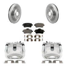 Load image into Gallery viewer, Rear Brake Rotors &amp; Ceramic Pad Kit With Calipers For Mercedes-Benz GL450 GLS550 GL550