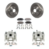 Rear Brake Rotor & Ceramic Pad Kit With Calipers For Nissan Murano INFINITI Pathfinder