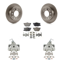 Charger l'image dans la galerie, Rear Disc Brake Rotors And Ceramic Pads Kit With Calipers For Hyundai Tiburon