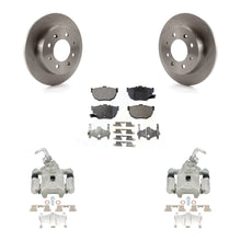 Charger l'image dans la galerie, Rear Disc Brake Rotors And Ceramic Pads Kit With Calipers For Kia Spectra Spectra5