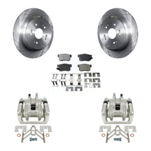 Load image into Gallery viewer, Rear Disc Brake Rotors And Ceramic Pads Kit With Calipers For Acura RDX
