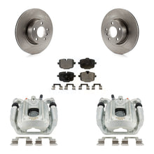 Load image into Gallery viewer, Rear Disc Brake Rotors And Ceramic Pads Kit With Calipers For 2012 BMW X3 From 10 11