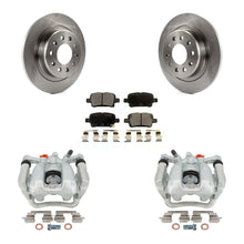 Load image into Gallery viewer, Rear Disc Brake Rotors Ceramic Pad Kit With Calipers For Chevrolet Equinox GMC Terrain