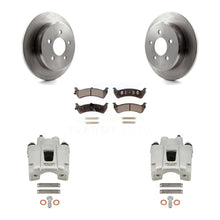 Load image into Gallery viewer, Rear Brake Rotor &amp; Ceramic Pad Kit With Calipers For Mercury Mountaineer From 01 02