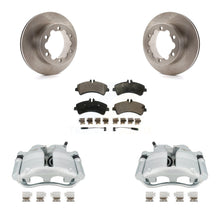 Load image into Gallery viewer, Rear Brake Rotor &amp; Ceramic Pad Kit With Calipers For Sprinter 3500 Mercedes-Benz Dodge