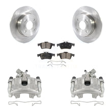 Load image into Gallery viewer, Rear Disc Brake Rotors &amp; Ceramic Pad Kit With Calipers For 2018-2021 Ford EcoSport FWD