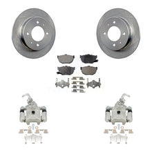 Load image into Gallery viewer, Rear Disc Brake Rotors And Ceramic Pads Kit With Calipers For Hyundai Elantra