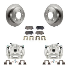 Load image into Gallery viewer, Rear Disc Brake Caliper Rotors Ceramic Pad Kit For 2009-2010 Hyundai Sonata 2.4L