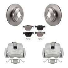 Charger l'image dans la galerie, Rear Brake Caliper Rotor And Ceramic Pad Kit For 2009 BMW X6 xDrive35i with 3.0L