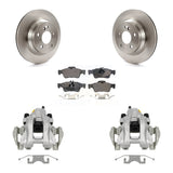 Rear Brake Caliper Rotors Ceramic Pad Kit For Mercedes-Benz E350 E500 E320 CLS550 CLS500 KC8-100311T