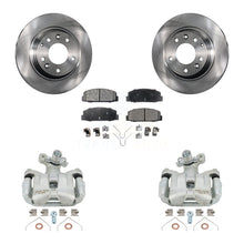 Load image into Gallery viewer, Rear Disc Brake Rotors And Ceramic Pads Kit With Calipers For 2003-2005 Mazda 6