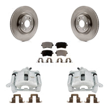 Load image into Gallery viewer, Rear Disc Brake Rotors And Ceramic Pads Kit With Calipers For 2012 Audi A5 Quattro
