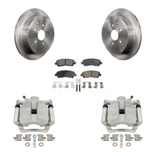 Load image into Gallery viewer, Rear Disc Brake Caliper Rotors And Ceramic Pads Kit For Toyota Highlander