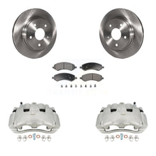 Load image into Gallery viewer, Front Disc Brake Rotors And Ceramic Pads Kit With Calipers For Dodge Ram 1500