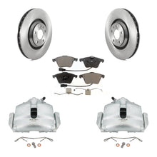 Load image into Gallery viewer, Front Disc Brake Rotors And Ceramic Pads Kit With Calipers For Audi TT Quattro
