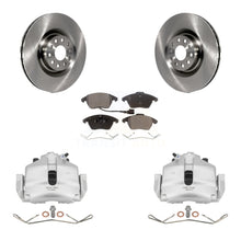 Load image into Gallery viewer, Front Disc Brake Rotors And Ceramic Pads Kit With Calipers For Volkswagen Golf