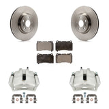 Front Brake Caliper Rotor & Ceramic Pad Kit For Buick Regal With Brembo Calipers