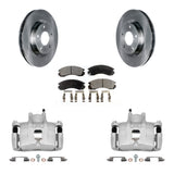 Front Disc Brake Caliper Rotors And Ceramic Pads Kit For Mitsubishi Lancer KC8-100498T
