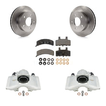 Charger l'image dans la galerie, Front Brake Rotor And Ceramic Pad Kit With Calipers For Chevrolet Astro GMC Safari AWD