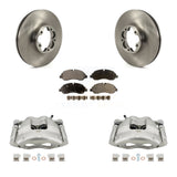 Front Disc Brake Caliper Rotors And Ceramic Pads Kit For Ford Transit-350 HD KC8-100530T