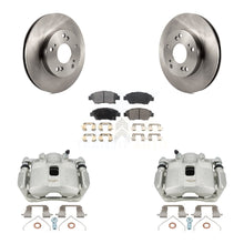 Load image into Gallery viewer, Front Disc Brake Rotors And Ceramic Pads Kit With Calipers For Honda Civic Acura ILX