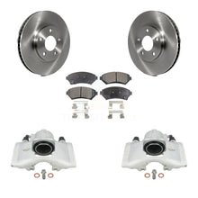 Charger l'image dans la galerie, Front Brake Rotors Ceramic Pad Kit With Calipers For Cadillac DeVille Disc rear brakes