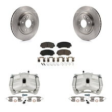 Load image into Gallery viewer, Front Disc Brake Rotors And Ceramic Pads Kit With Calipers For Nissan Rogue Sport