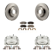 Load image into Gallery viewer, Front Disc Brake Rotors And Ceramic Pads Kit With Calipers For Nissan Altima