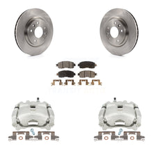 Load image into Gallery viewer, Front Disc Brake Rotors And Ceramic Pads Kit With Calipers For Nissan LEAF