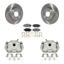 Load image into Gallery viewer, Front Disc Brake Rotors And Ceramic Pads Kit With Calipers For 2011-2015 Honda CR-Z