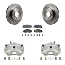 Load image into Gallery viewer, Front Disc Brake Rotors And Ceramic Pads Kit With Calipers For Honda Civic