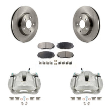 Charger l'image dans la galerie, Front Disc Brake Caliper Rotors And Ceramic Pad Kit For 2014-2015 Toyota RAV4 LE