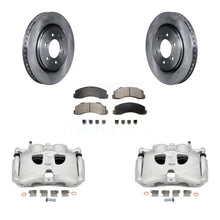 Charger l'image dans la galerie, Front Disc Brake Rotor Ceramic Pad Kit With Calipers For Ford F-150 Expedition Lincoln