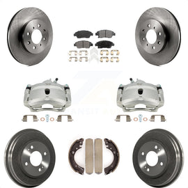 2004 2005 Honda i-VTM4 Civic Si Coupe 1.7L Drum rear brakes