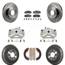 2001 2002 2003 2004 2005 Honda i-VTM4 Civic EX Sedan Coupe 1.7L GX Si Drum rear brakes LX