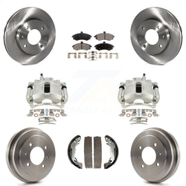 2002 2003 2004 Hyundai Elantra Drum rear brakes