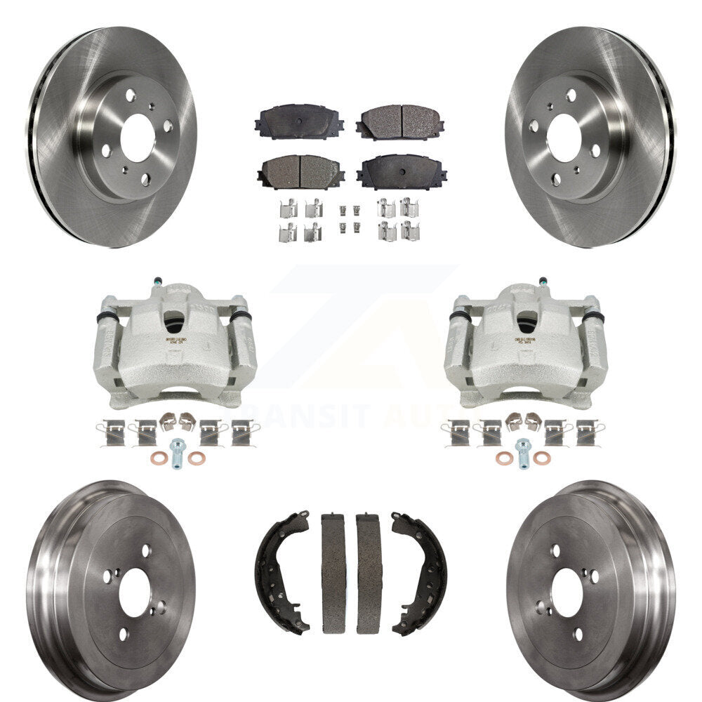 2006 2007 2008 2009 2010 2011 2012 2013 2014 Toyota TRD Yaris L LE Drum rear brakes