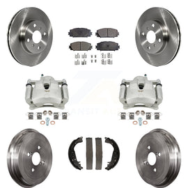 2006 2007 2008 2009 2010 2011 2012 2013 2014 Toyota TRD Yaris L LE Drum rear brakes