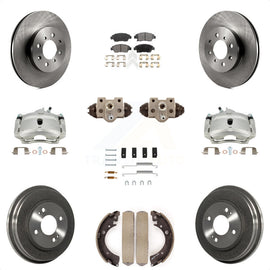 2004 2005 Honda i-VTM4 Civic Si Coupe 1.7L Drum rear brakes