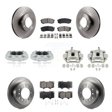 Load image into Gallery viewer, Front Rear Brake Caliper Rotors Ceramic Pad Kit (10Pc) For 2003-2009 Lexus GX470