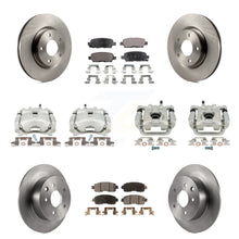 Load image into Gallery viewer, Front Rear Disc Brake Caliper Rotor And Ceramic Pad Kit (10Pc) For Nissan Altima