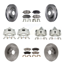 Charger l'image dans la galerie, Front Rear Brake Caliper Rotor And Ceramic Pad Kit (10Pc) For Chevrolet Uplander