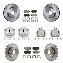 Load image into Gallery viewer, Front Rear Disc Brake Caliper Rotors Ceramic Pad Kit (10Pc) For Chevrolet Malibu