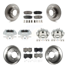 Load image into Gallery viewer, Front Rear Brake Caliper Rotor And Ceramic Pad Kit (10Pc) For Lexus LX570 Toyota