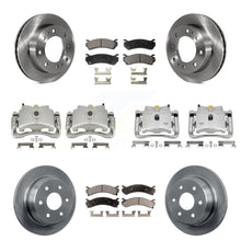 Load image into Gallery viewer, Front Rear Brake Caliper Rotor Ceramic Pad Kit (10Pc) For Chevrolet Silverado HD