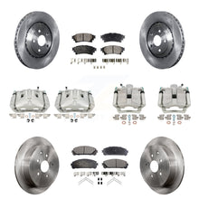 Load image into Gallery viewer, Front Rear Disc Brake Caliper Rotor Ceramic Pad Kit (10Pc) For Toyota Highlander