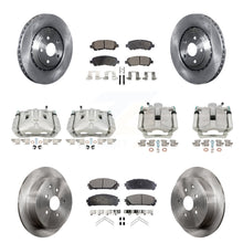Load image into Gallery viewer, Front Rear Disc Brake Caliper Rotor Ceramic Pad Kit (10Pc) For Toyota Highlander